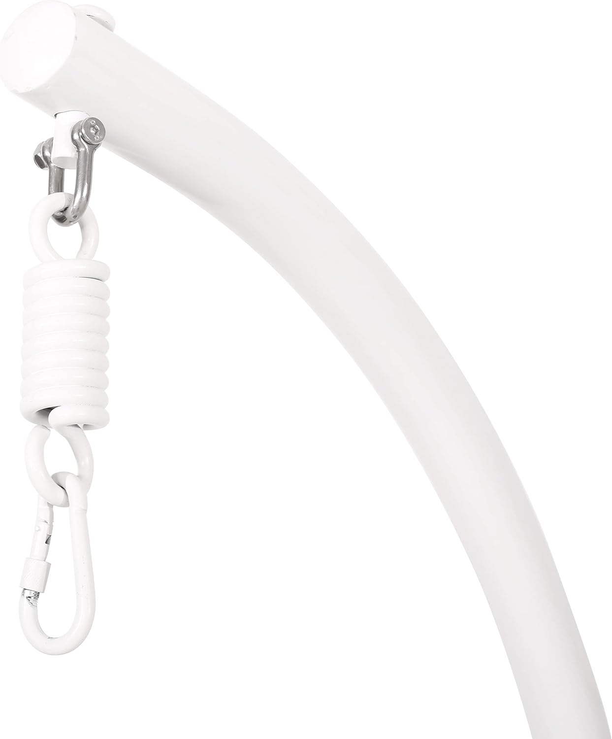 Christopher Knight Home Briggs Indoor/Outdoor Hanging Chair Stand Only - White