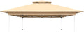 Garden Winds Reinforced Replacement Canopy Top Cover Compatible with The CNP22036 Outfine 12' x 12' Pop Up Gazebo - Classic Sand, Riplock 350