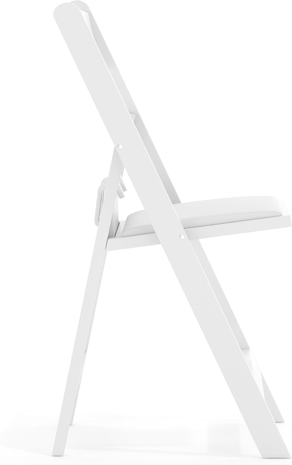 Flash Furniture Hercules Series Kids Padded Folding Chairs for Children, Children's Event Seats with 264-lb. Static Weight Capacity, Set of 10, White