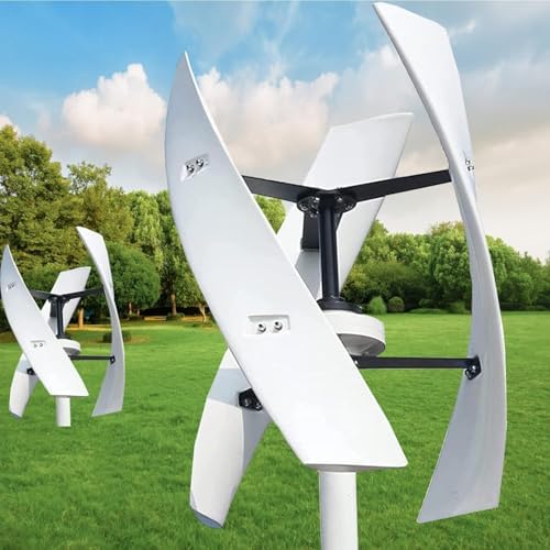 20000W Vertical Axis Wind Turbine Kit with Controller & Grid Inverter - High-Efficiency Renewable Energy Generator for Home Use, Eco-Friendly Power Solution for Sustainable Living