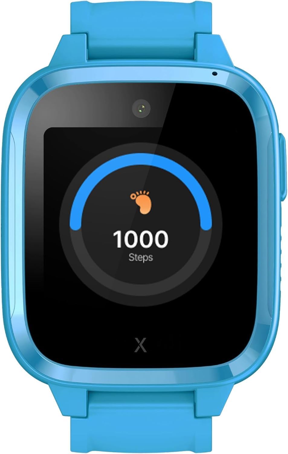 XPLORA Kidzi - Watch Phone for Children (4G) - Calls, Messages, Kids School Mode, SOS Function, GPS Location, Camera and Pedometer – (Subscription Required) (Kidzi on AT&T's Network, Blue)