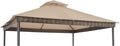 Garden Winds Durable 350 Replacement Canopy Top Compatible with La Palma I and II 10' x 12' Gazebos Models 5LGZ6530-5, 5LGZ6530 - Beige