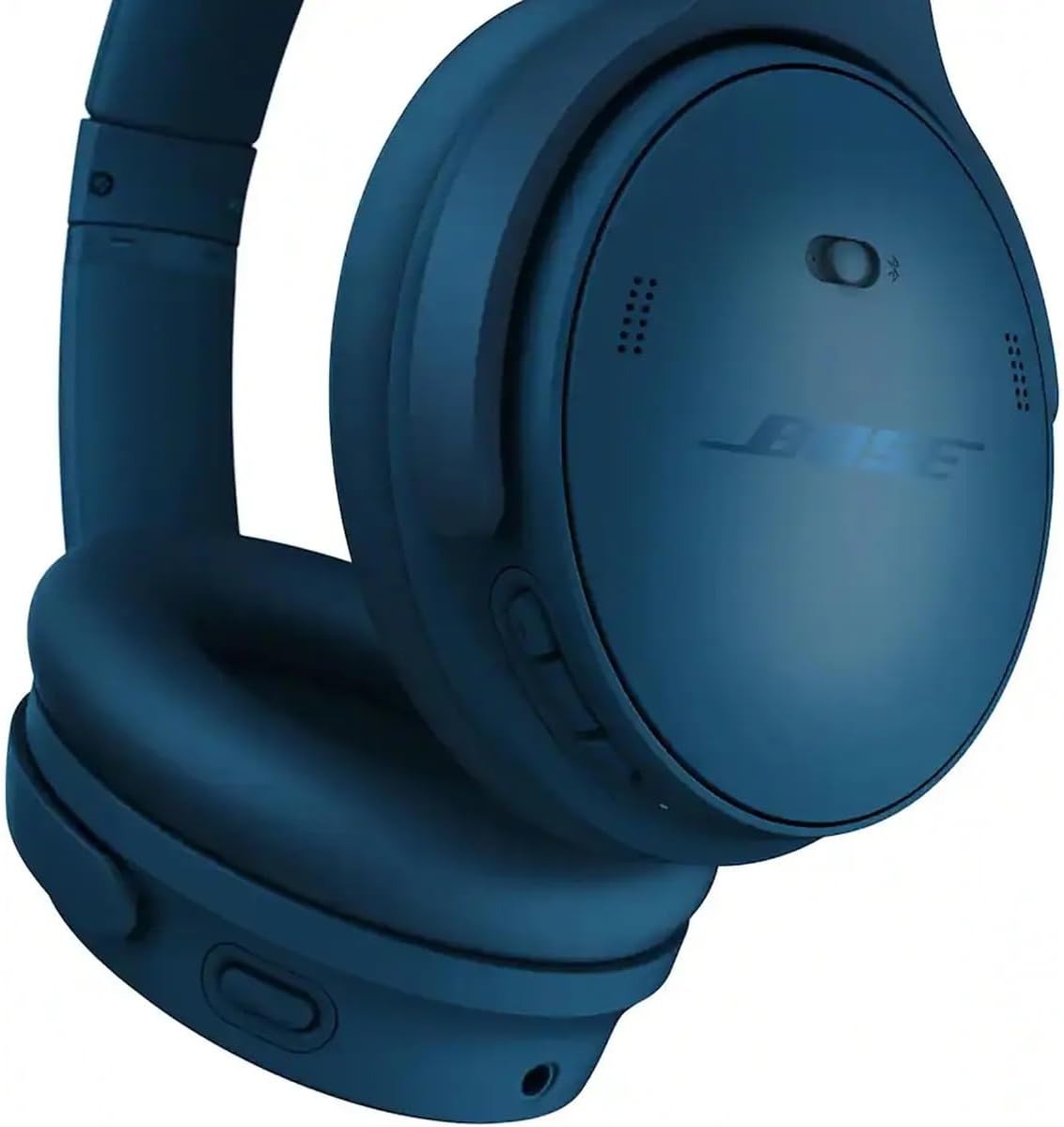 Bose QuietComfort Bluetooth Headphones, Wireless Headphones with Active Over Ear Noise Cancelling and Mic, + Green Extreme 20W 2-Port Wall Charger & Stand (Twilight Blue)