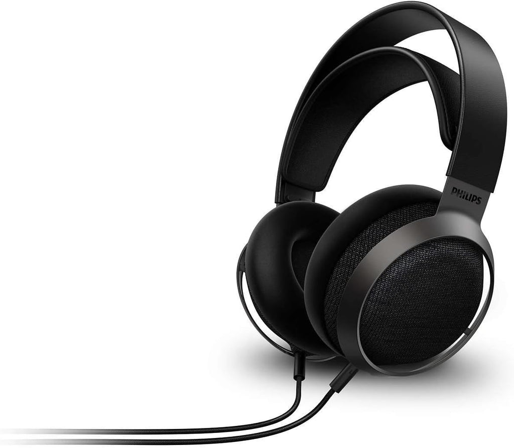 Philips Fidelio X3 Professional Studio Monitor Headphones for Recording & Mixing Wired Over The Ear Open-Back Headphones, Multi-Layer 50mm Diaphragms, Hi-Res Music Studio Headset, Premium Finishing