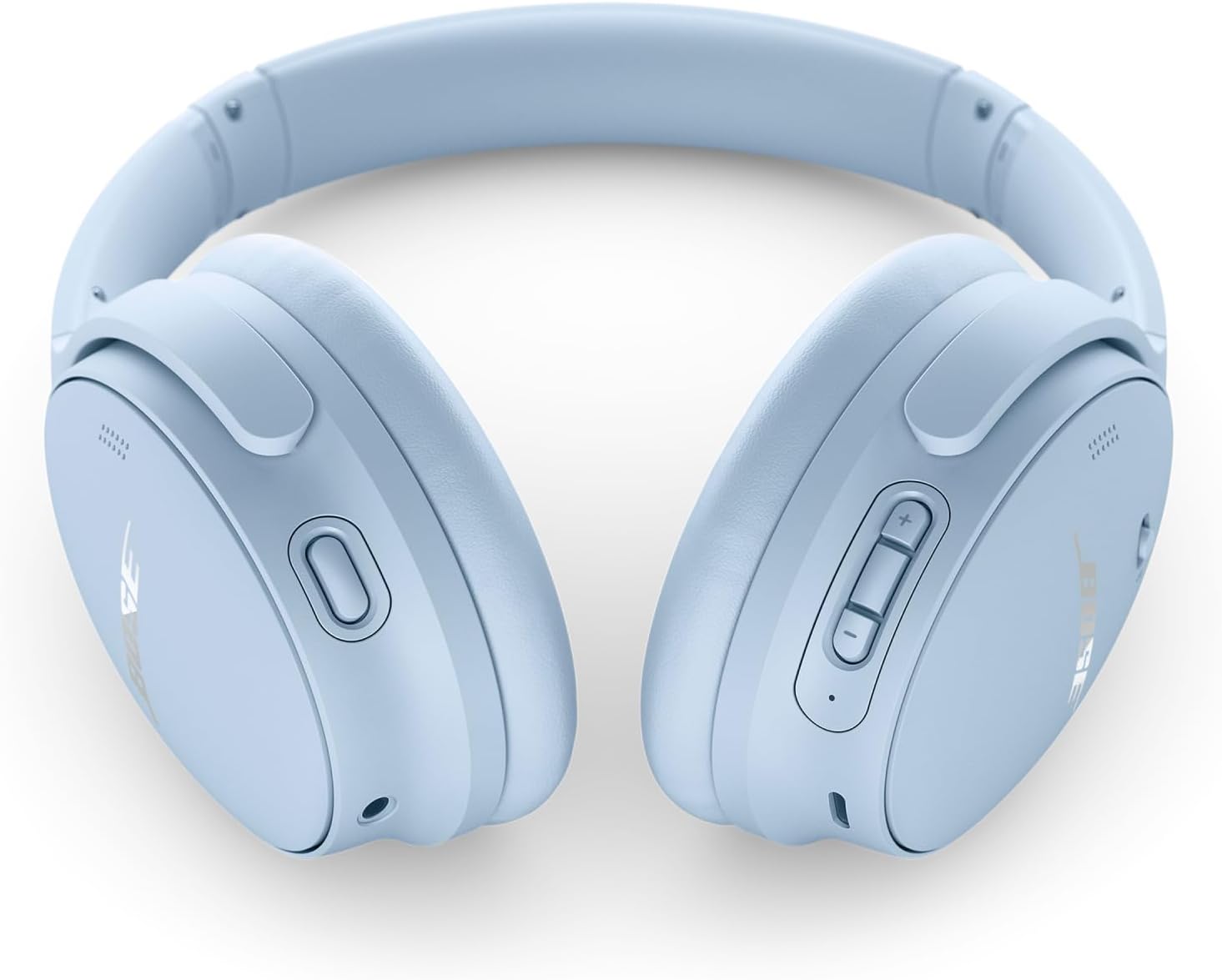 Bose QuietComfort Wireless Noise Cancelling Headphones, Bluetooth Over Ear Headphones with Up to 24 Hours of Battery Life, Moonstone Blue - Limited Edition (Renewed)