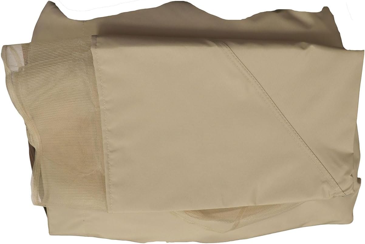 Replacement Canopy Top for Lowe's Allen Roth High Performance Ripstop Heavy Duty Gazebo Roof Gazebo Top with Air Vent 10X12 Gazebo Cover,Brown