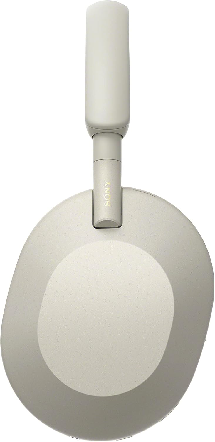 Sony WH-1000XM5 Premium Noise Canceling Headphones, Auto NC Optimizer, 30-Hour Battery, Alexa Voice Control, Silver