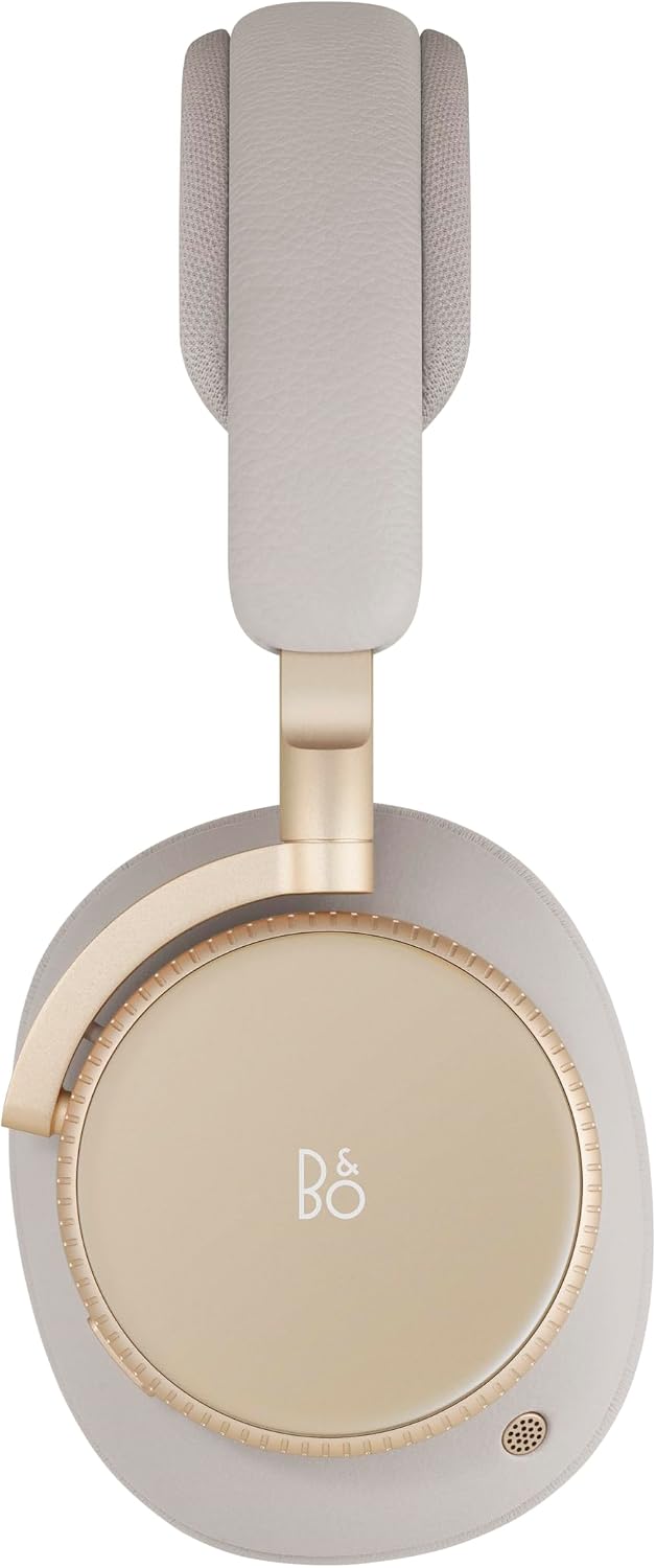 Bang & Olufsen Beoplay H100 Premium Wireless Active Noise Cancelling Over-Ear Headphones with Protective Carrying Case,Hourglass Sand