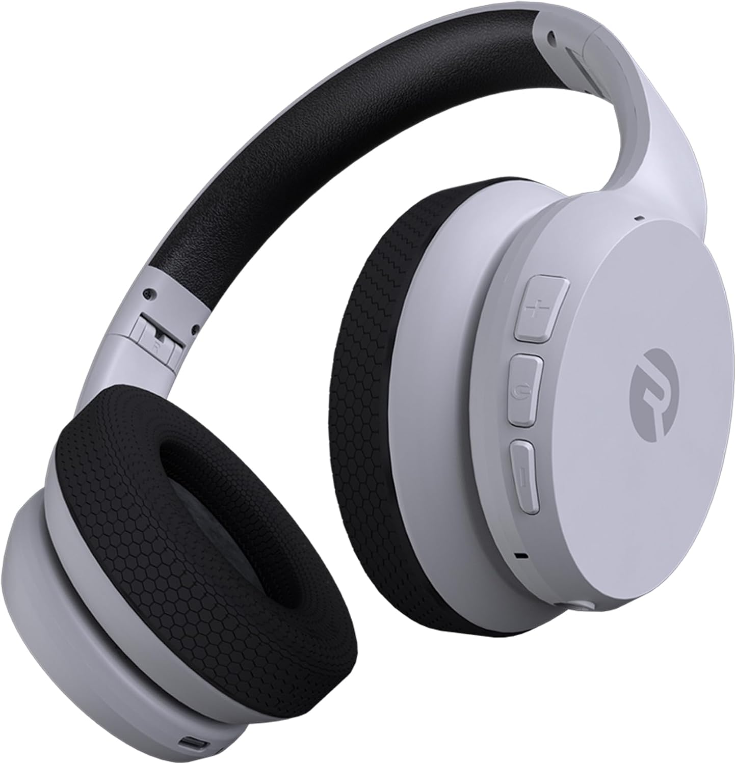 Raycon Fitness Bluetooth Headphones - Over The Ear Running Headphones, Active Noise Cancelling Wireless Headphones + Awareness Mode, Bluetooth Headset with Mic, 45 Hours of Battery Life (White)