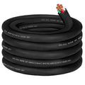 20ft 6/4 Wire SOOW Cable 6/4 Portable Power Cable,6 Gauge Wire 4 Conductor 600V SOOW Electrical Wire,50amp Extension Cord for Welder,Generator,Industrial SOOW Bulk Cord with UL, Outer Dia 27.2mm