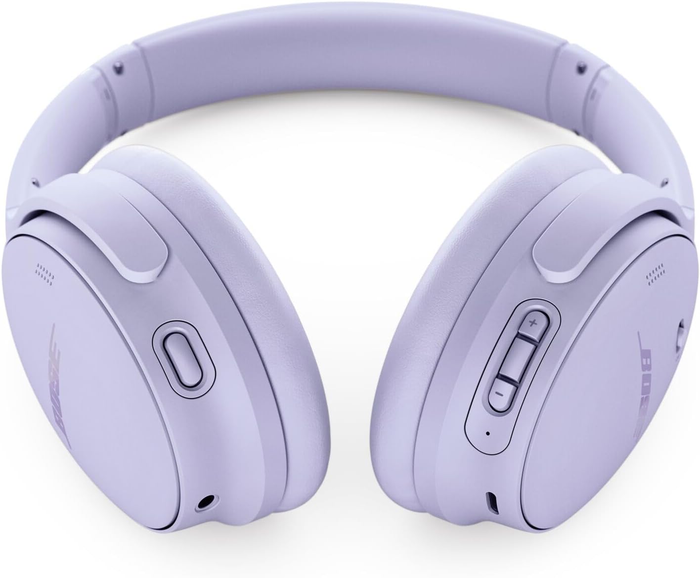 Bose QuietComfort Wireless Noise Cancelling Headphones, Bluetooth Over Ear Headphones with Up to 24 Hours of Battery Life, Chilled Lilac - Limited Edition Color (Renewed)