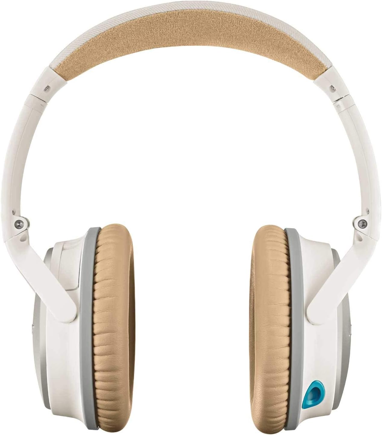 Bose QuietComfort 25 Acoustic Noise Cancelling Headphones for Apple devices, White(wired, 3.5mm) (Renewed)
