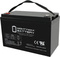 Mighty Max Battery 12V 110AH SLA Battery Replaces Goal Zero Yeti 1250 Solar Generator