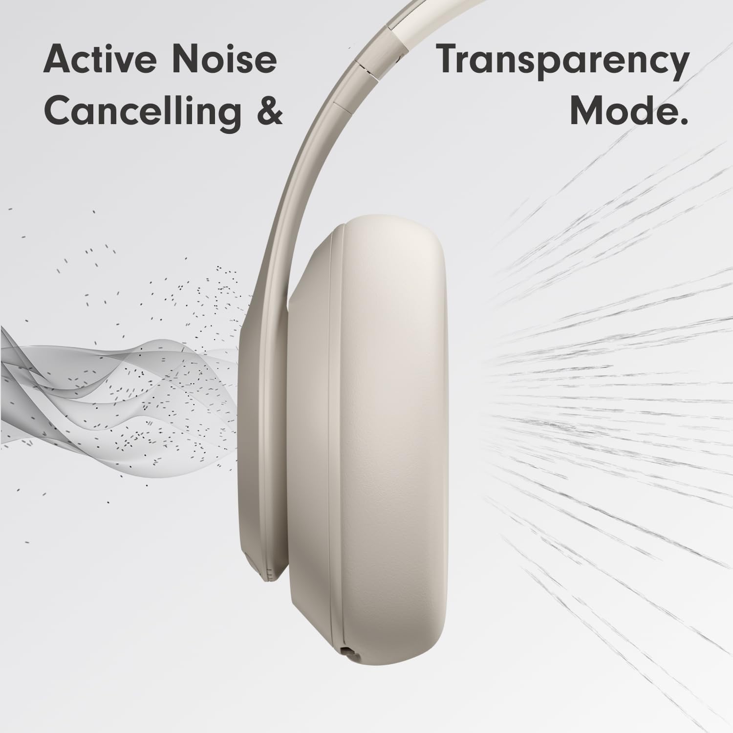 Beats Studio Pro Premium Wireless Over-Ear Headphones- Up to 40-Hour Battery Life, Active Noise Cancelling, Great for Travel & Commuting, USB-C Lossless Audio, Apple & Android Compatible - Sandstone