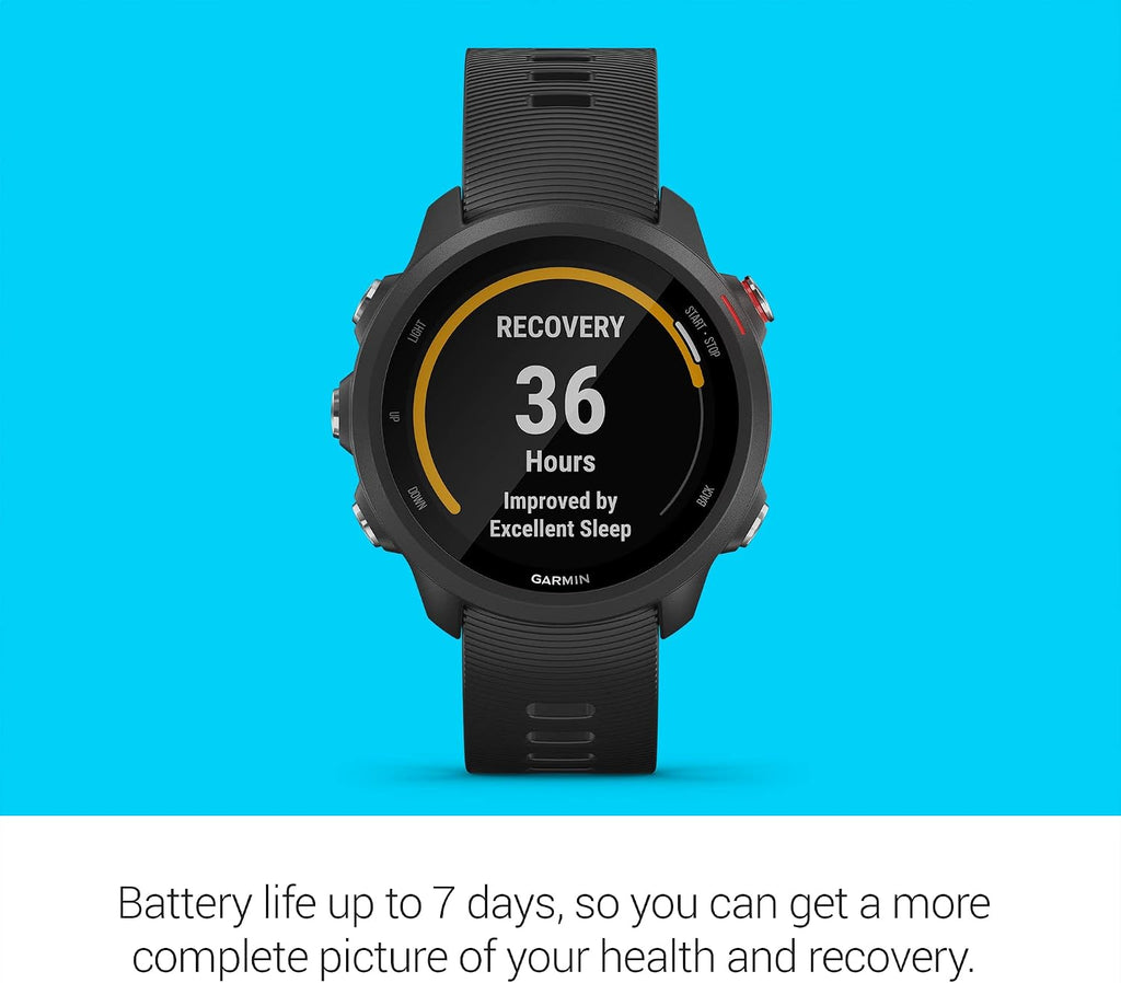 Garmin Forerunner 245 Music, GPS Running Smartwatch with Music and Advanced Dynamics, Black (Renewed)