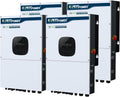 4 Pack ExpertPower 10KW 48V - 120V/ 240V/ 208V Hybrid Solar Inverter | 12KW Solar Input, 10KW AC Output | Max. 60KW in Parallel | UL1741 | Built-in WiFi | Home, Cabin, Off-Grid, Grid-Tie Solar System