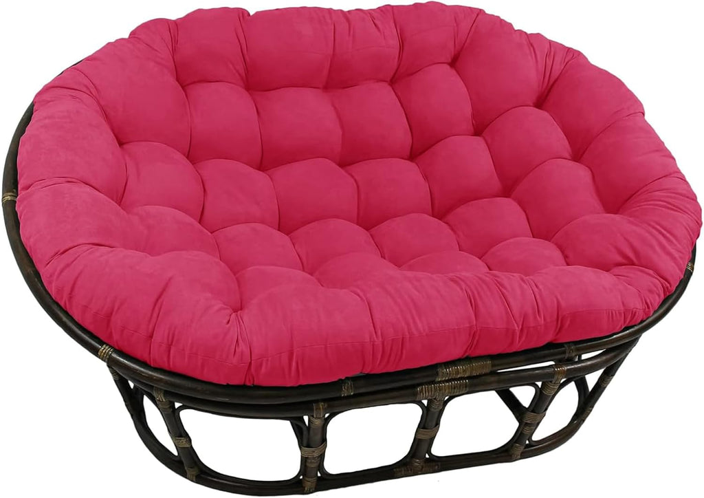 ZTGL C,1 pc 170x120cm, Large Water Proof Papasan Chair Cushion, Thicken Indoor Outdoor Rocking Chair Cushion, Rattan Hanging Basket Cushion, 2 Person Egg Nest Replacement Pad