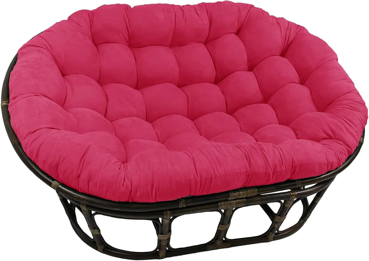 ZTGL C,1 pc 170x120cm, Large Water Proof Papasan Chair Cushion, Thicken Indoor Outdoor Rocking Chair Cushion, Rattan Hanging Basket Cushion, 2 Person Egg Nest Replacement Pad