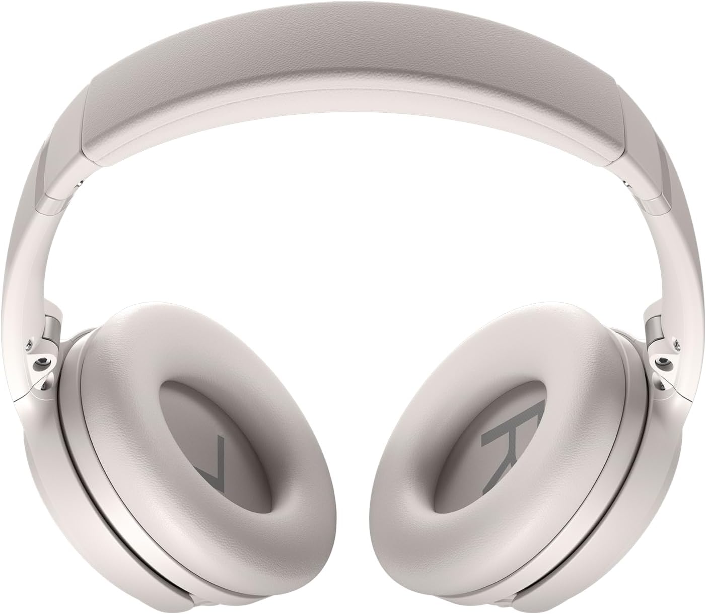 Bose QuietComfort Headphones - Wireless Bluetooth Headphones, Active Over Ear Noise Cancelling and Mic, USB-C Charging, Deep Bass, Up to 24 Hours of Playtime, White Smoke