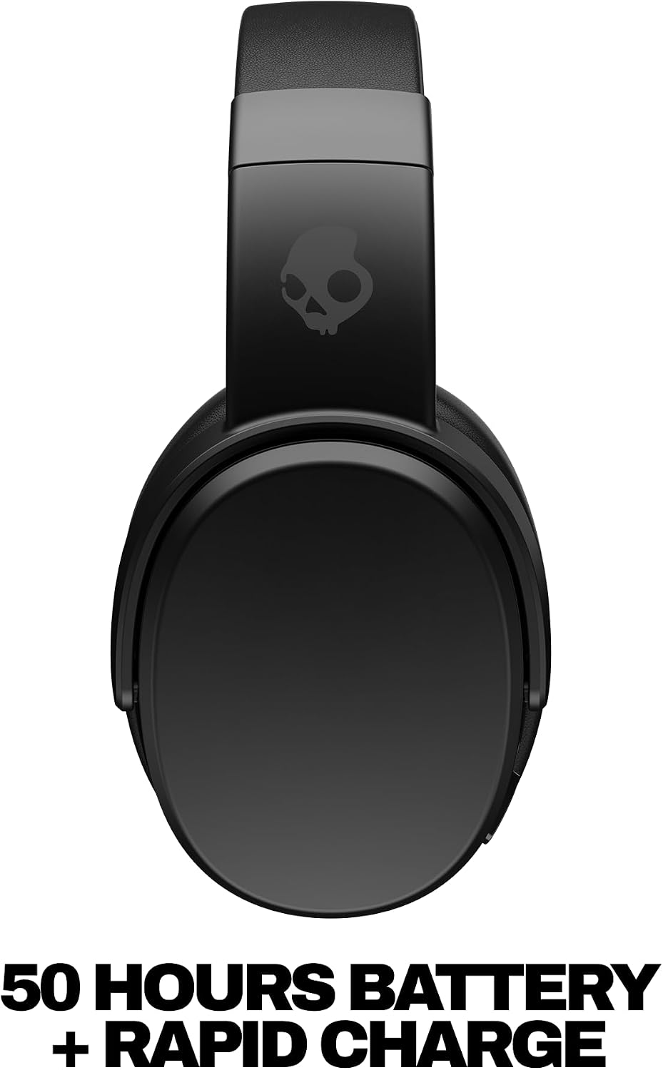 Skullcandy Crusher Wireless Bluetooth Headphones with Multi-Sensory Bass, Noise Isolating Over-Ear Fit, Up to 50 Hours Battery, Microphone for iPhone Android