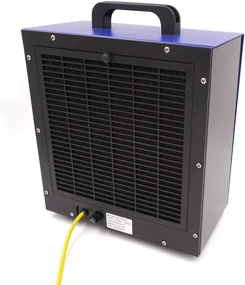 OdorStop OS3000H Hydroxyl Generator/UV Air Purifier with Charcoal Filter for Spaces up to 3000 sq ft and above
