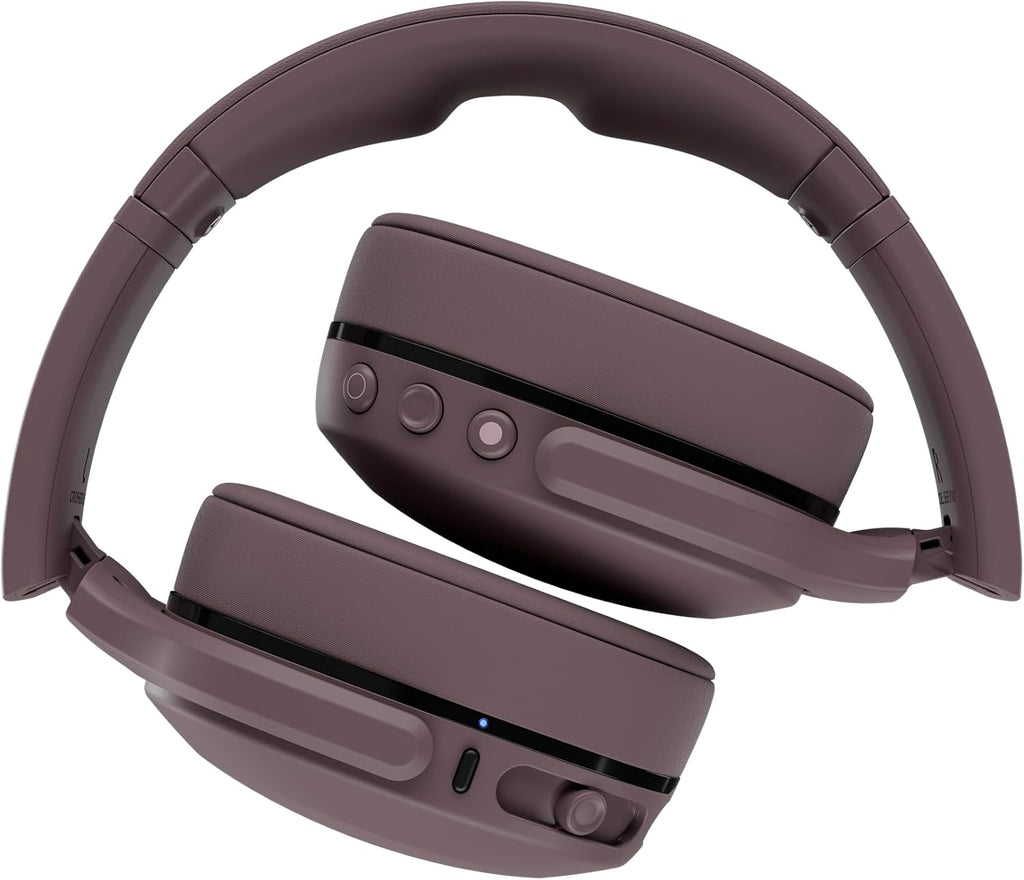 Skullcandy Crusher 540 Active Wireless Bluetooth Headphones with Multi-Sensory Bass, Noise Isolating Over-Ear Fit, Sweat and Water Resistant, 40 Hours Battery, Microphone for iPhone Android - Smoke