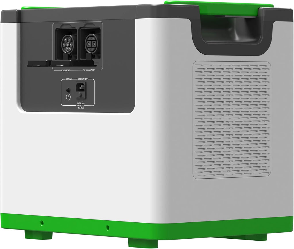 Nature's Generator 3072Wh Lithium 3600W, Fast Charge, Lifepo4 Power Station, Solar Generator for Home Use, Power Outage, Camping, RV, Emergencies