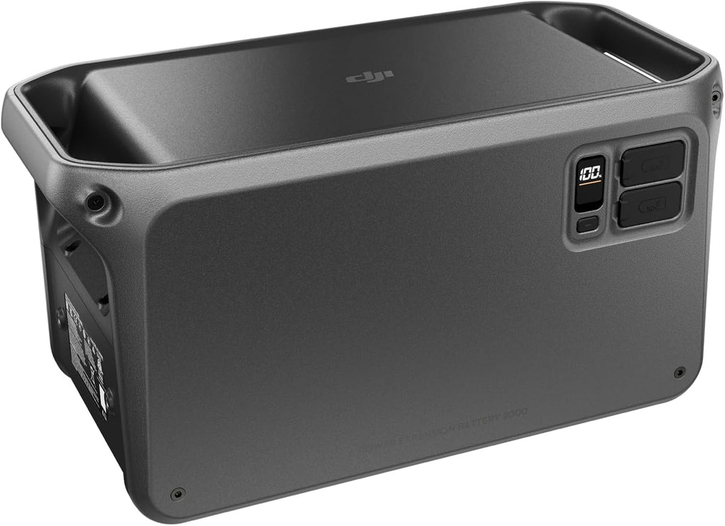 DJI Expansion Battery 2000, 2048Wh High-Capacity Expansion Battery for DJl Power 1000/2000, Extra Expandable Energy for Portable Generator, HomeBackup, Camping, RVs, Emergency
