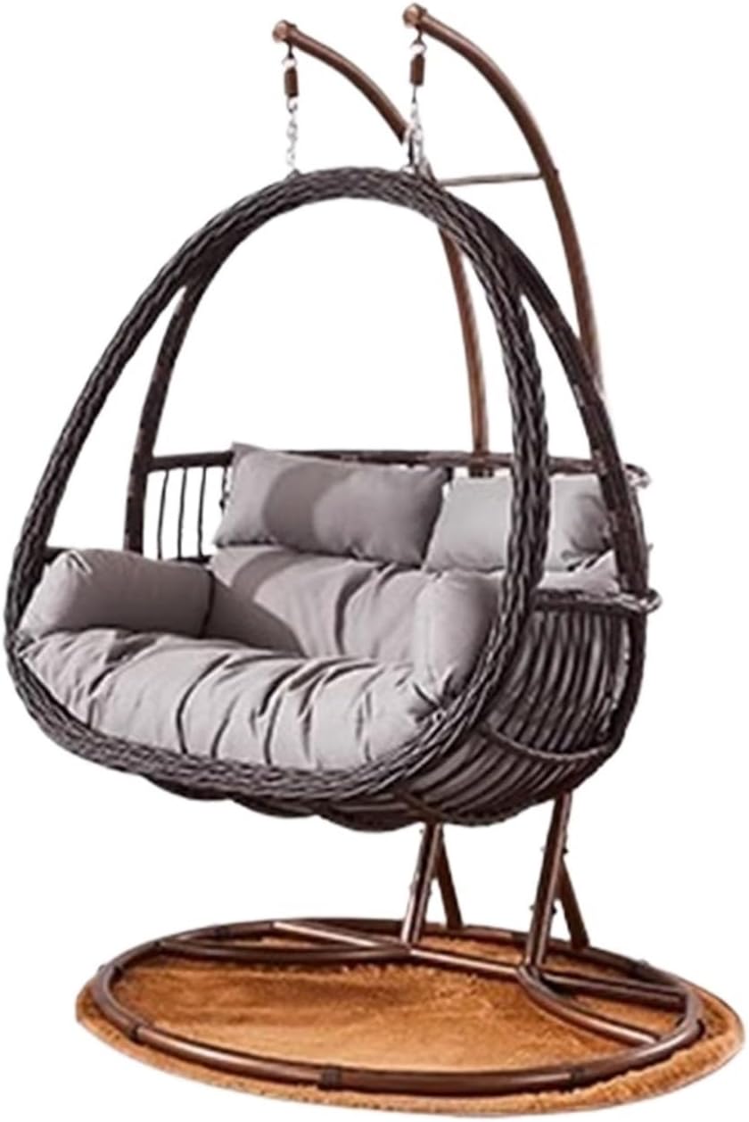 Home Rattan Chairs- Hanging Basket Indoor Swing Household Hammock Balcony Hanging Chair Rocking Chair Patio Lounge Chair