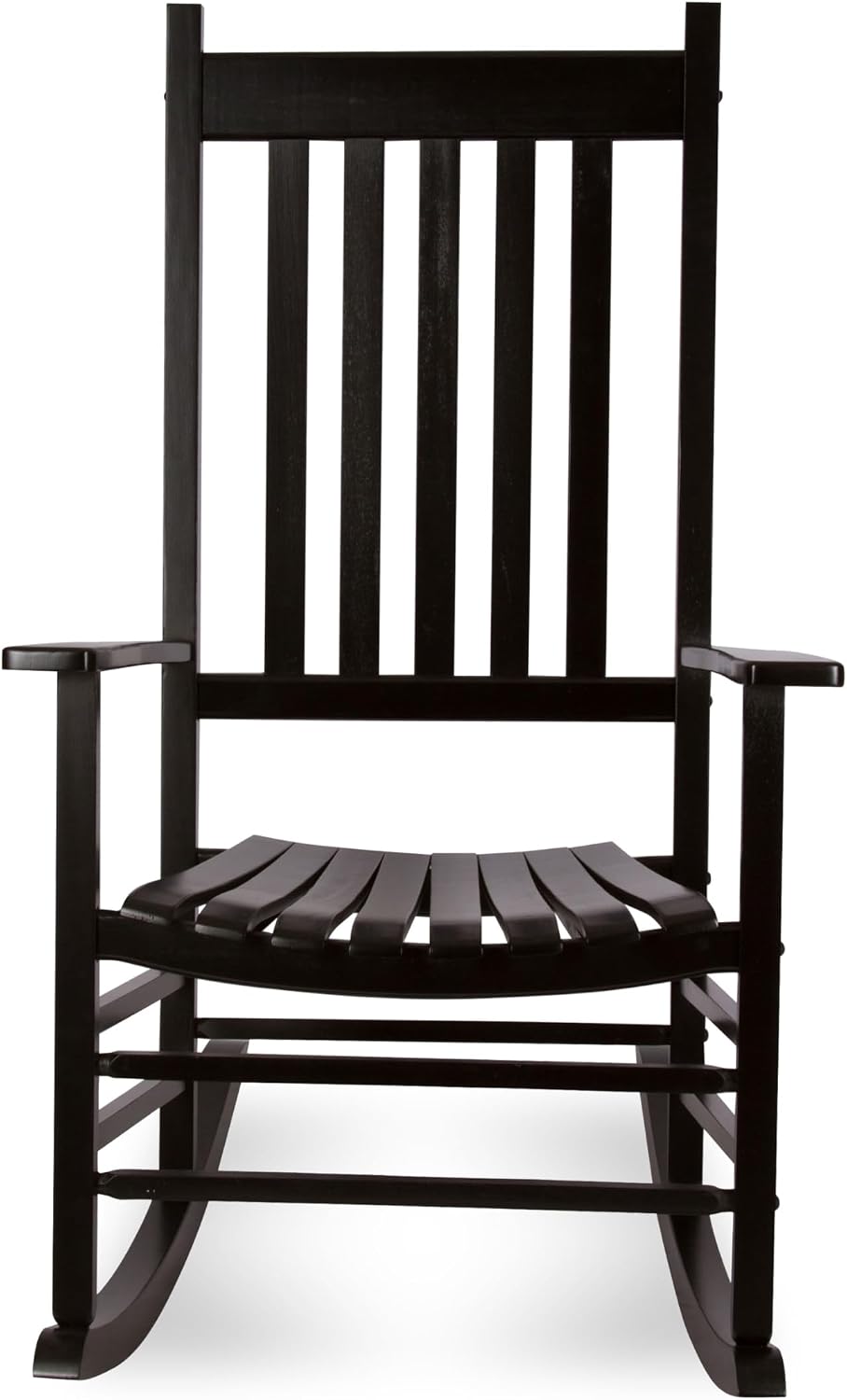 Shine Company Vermont Porch Rockers – Black (Set of 2)