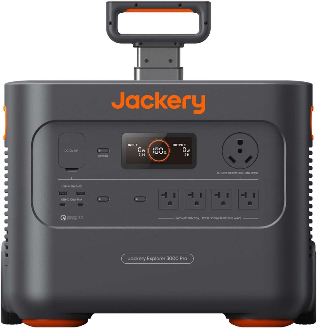 Jackery Solar Generator 3000 Pro (Renewed)