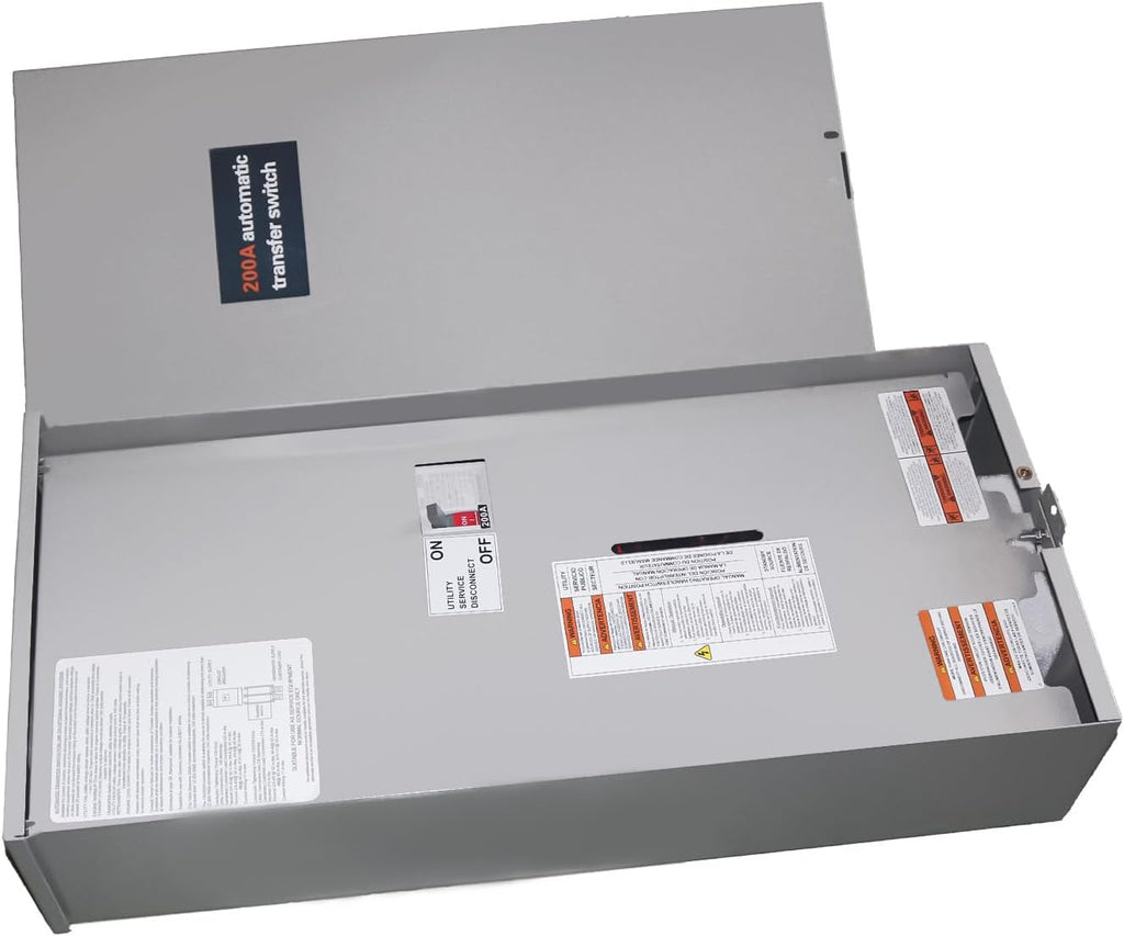 Generac 200 Amp Automatic Transfer Switch Replacement for RXSW200A3-120/240V 1-Phase with Power Management, NEMA 3R Aluminum Enclosure for Indoor/Outdoor Use