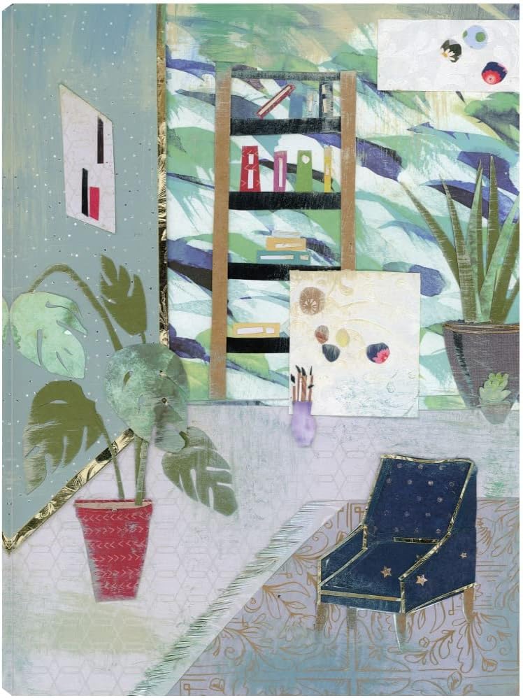 Fine Art Canvas Artist's Studio Canvas Wall Decor by Artist Jenny McGee for Living Room, Bedroom, Bathroom, Kitchen, Office, Bar, Dining & Guest Room - Ready to Hang - 35 in x 46 in
