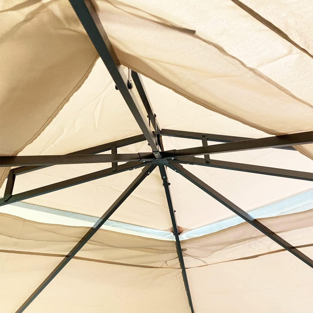 Garden Winds Replacement Canopy Top Cover Compatible with The Purple Leaf ZYRP1212 12x12 Gazebo - Riplock 350