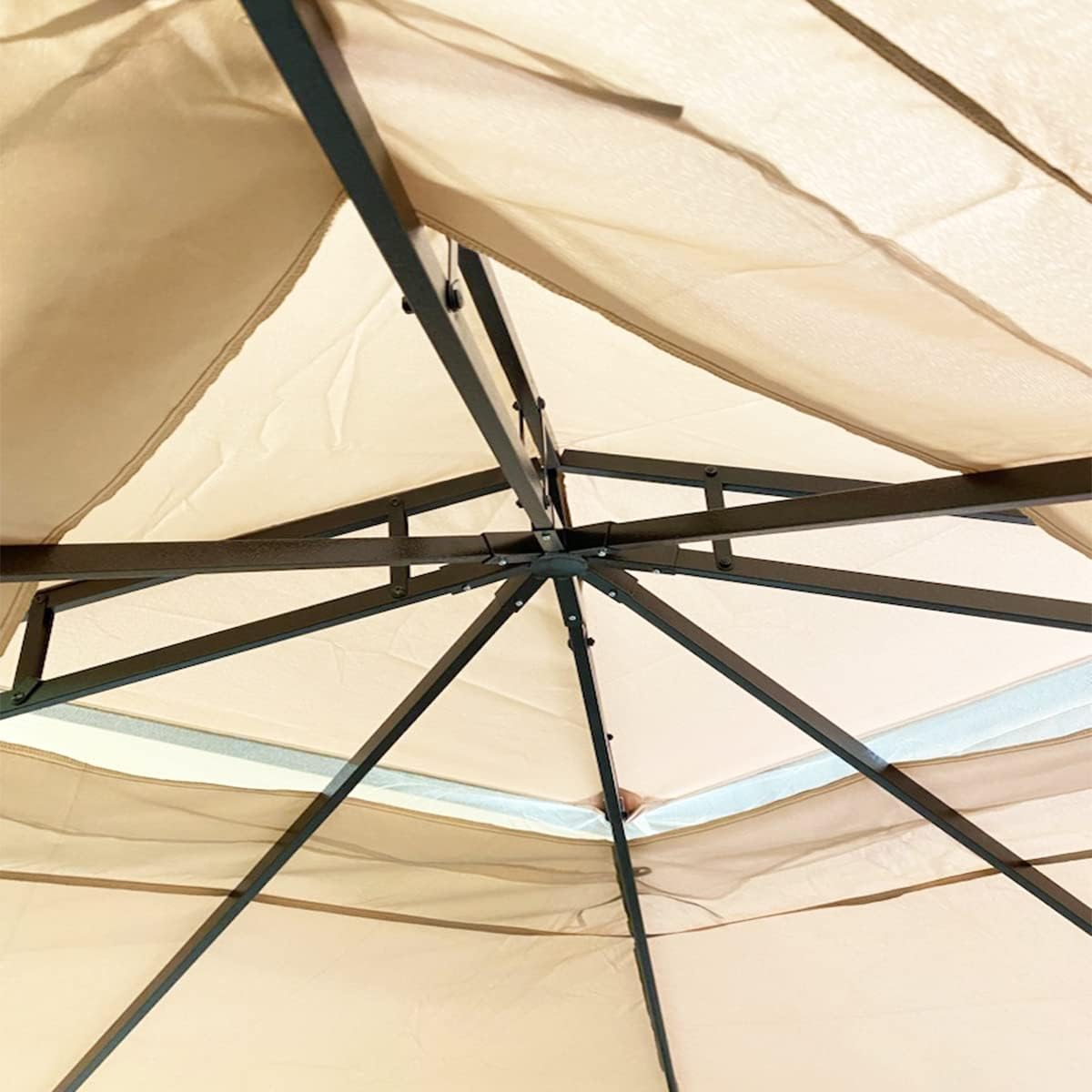 Garden Winds Replacement Canopy Top Cover Compatible with The Purple Leaf ZYRP1212 12x12 Gazebo - Riplock 350