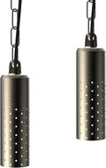 GOODSMANN Landscape Lighting Brass Low Voltage Landscape Pendant Lights 5W LED Outdoor 12V AC Handing Tree Lights for Gazebo, Gardens with Replaceable LED Bulbs Cabel Connectors (2 Pack)