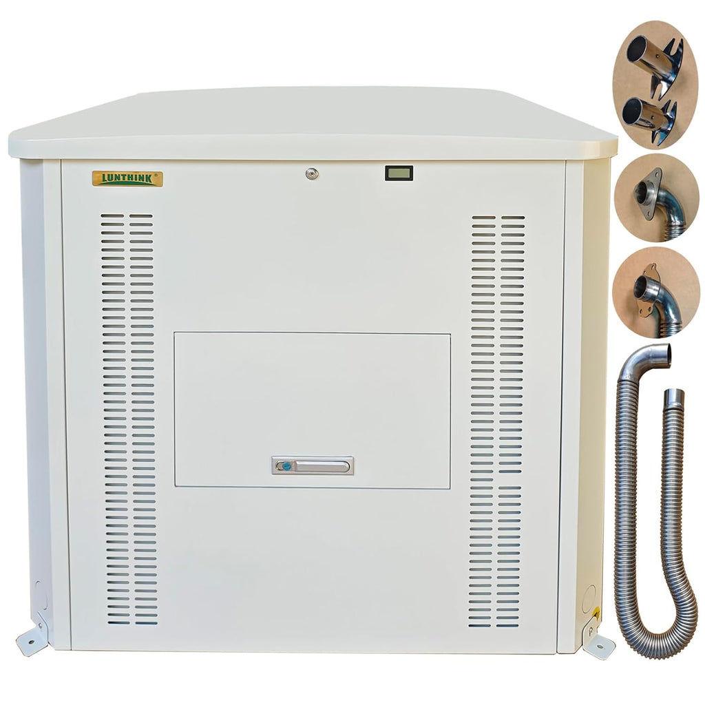Generator Box, Generator Quiet Box Interior Space: 39.4' x 35' x 35.5'，with Ventilation, Heat Dissipation and Impact Resistance