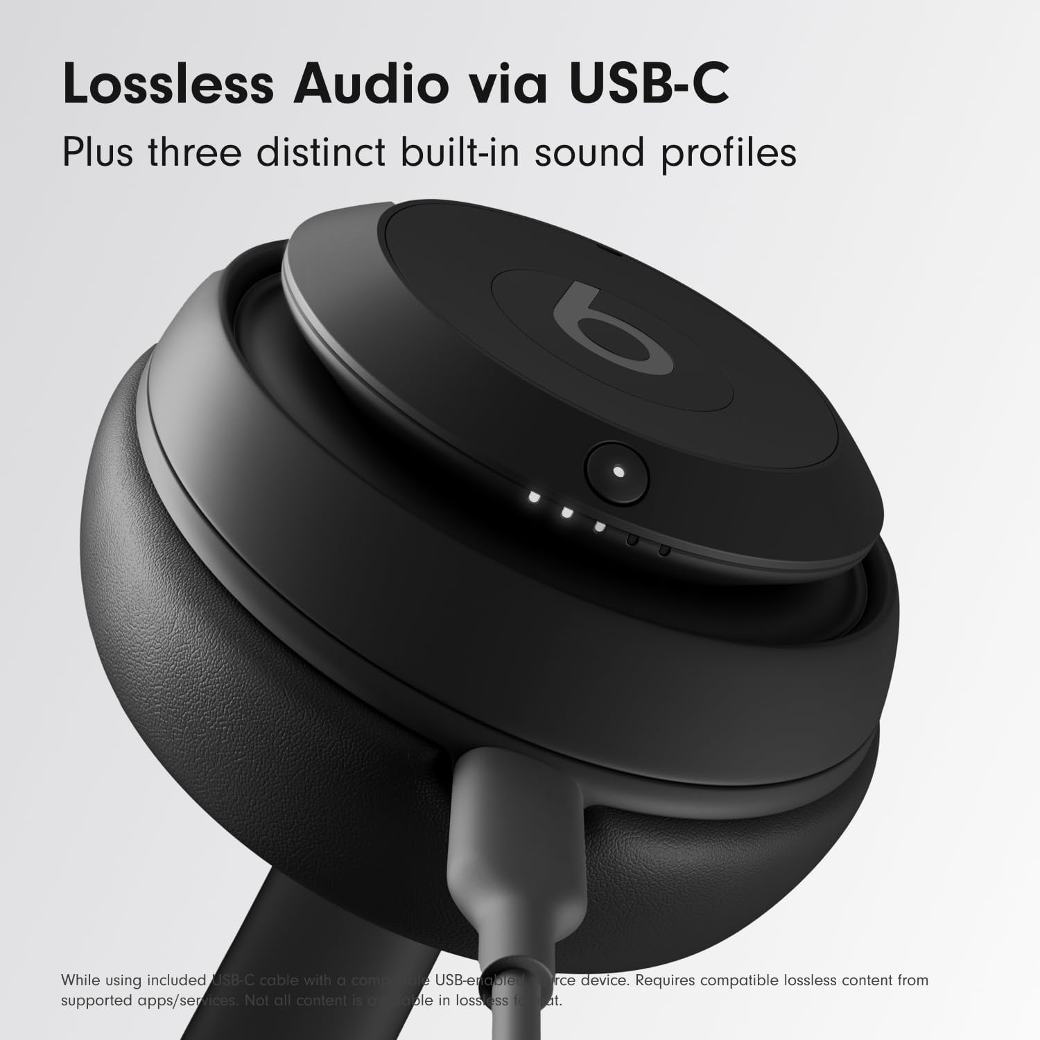 Beats Studio Pro Premium Wireless Over-Ear Headphones- Up to 40-Hour Battery Life, Active Noise Cancelling, Great for Travel & Commuting, USB-C Lossless Audio, Apple & Android Compatible -Black