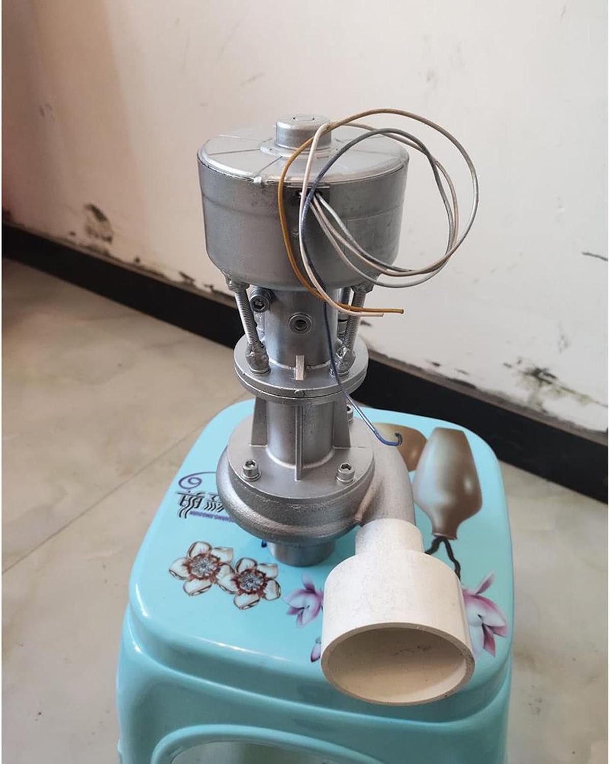 Micro Hydro Generator, 500W 110V, Silver, Lightweight, Portable, Water Flow Generator for Home Use