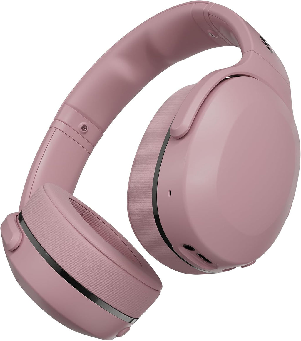 Skullcandy Crusher 540 Active Wireless Bluetooth Headphones with Multi-Sensory Bass, Noise Isolating Over-Ear Fit, Sweat and Water Resistant, 40 Hours Battery, Microphone for iPhone Android - Soft