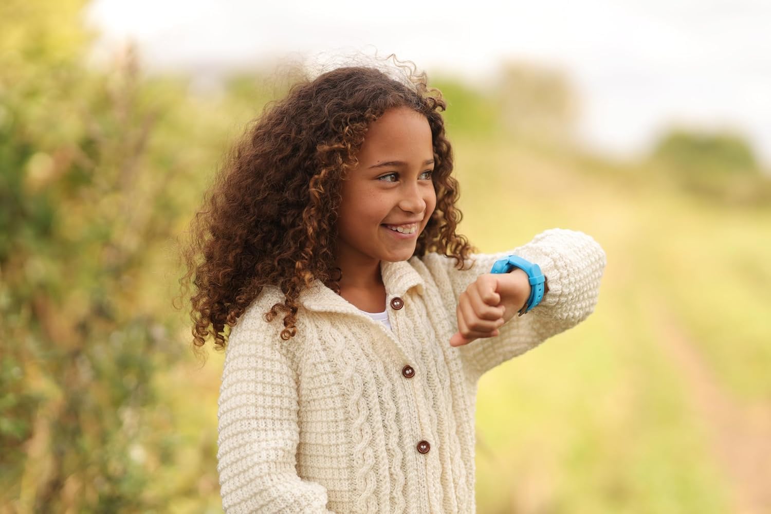 XPLORA Kidzi - Watch Phone for Children (4G) - Calls, Messages, Kids School Mode, SOS Function, GPS Location, Camera and Pedometer – (Subscription Required) (Kidzi on AT&T's Network, Blue)