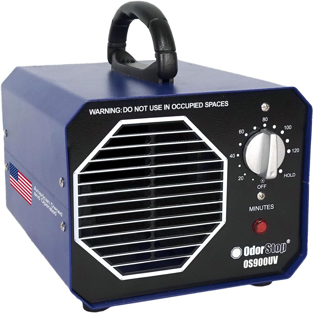 OdorStop Professional Grade Ozone Generators (900 Sq Ft + UV)
