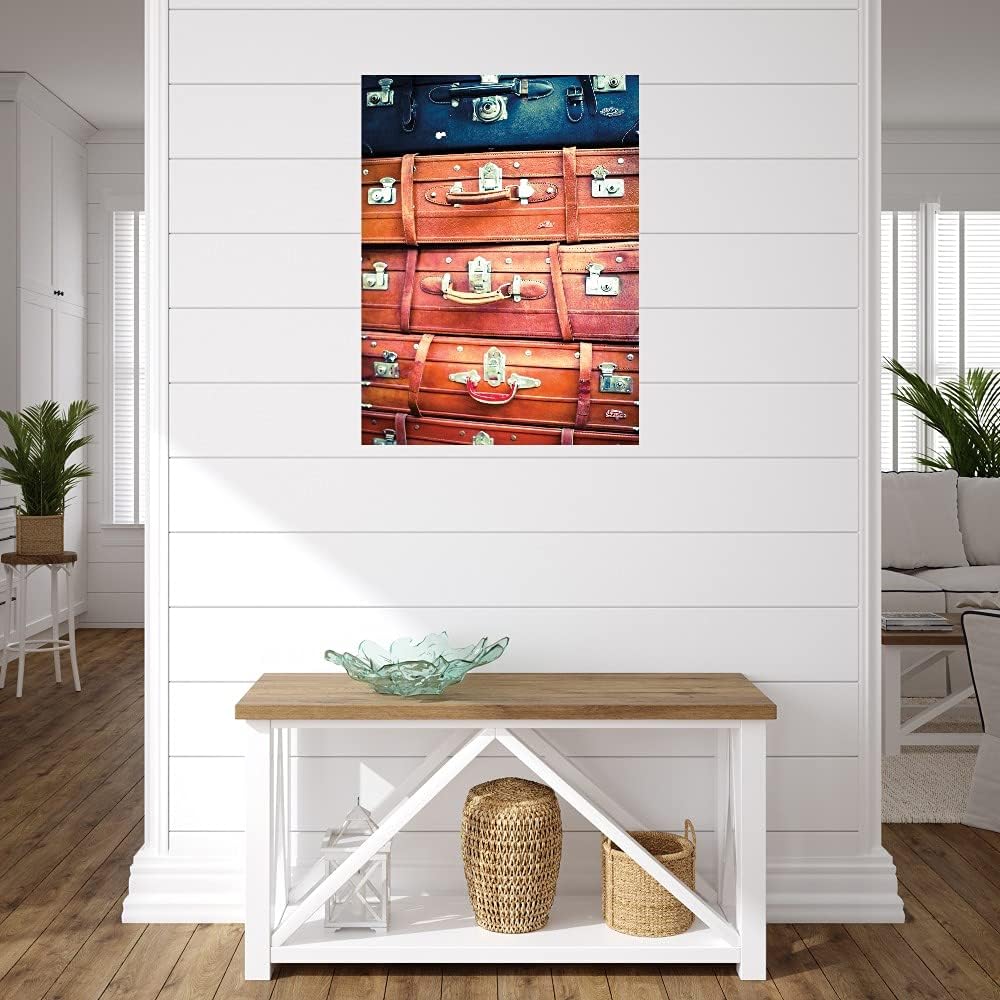 Fine Art Canvas Eastern Travels I Canvas Wall Decor by Artist Susan Bryant for Living Room, Bedroom, Bathroom, Kitchen, Office, Bar, Dining & Guest Room - Ready to Hang - 24 in x 32 in