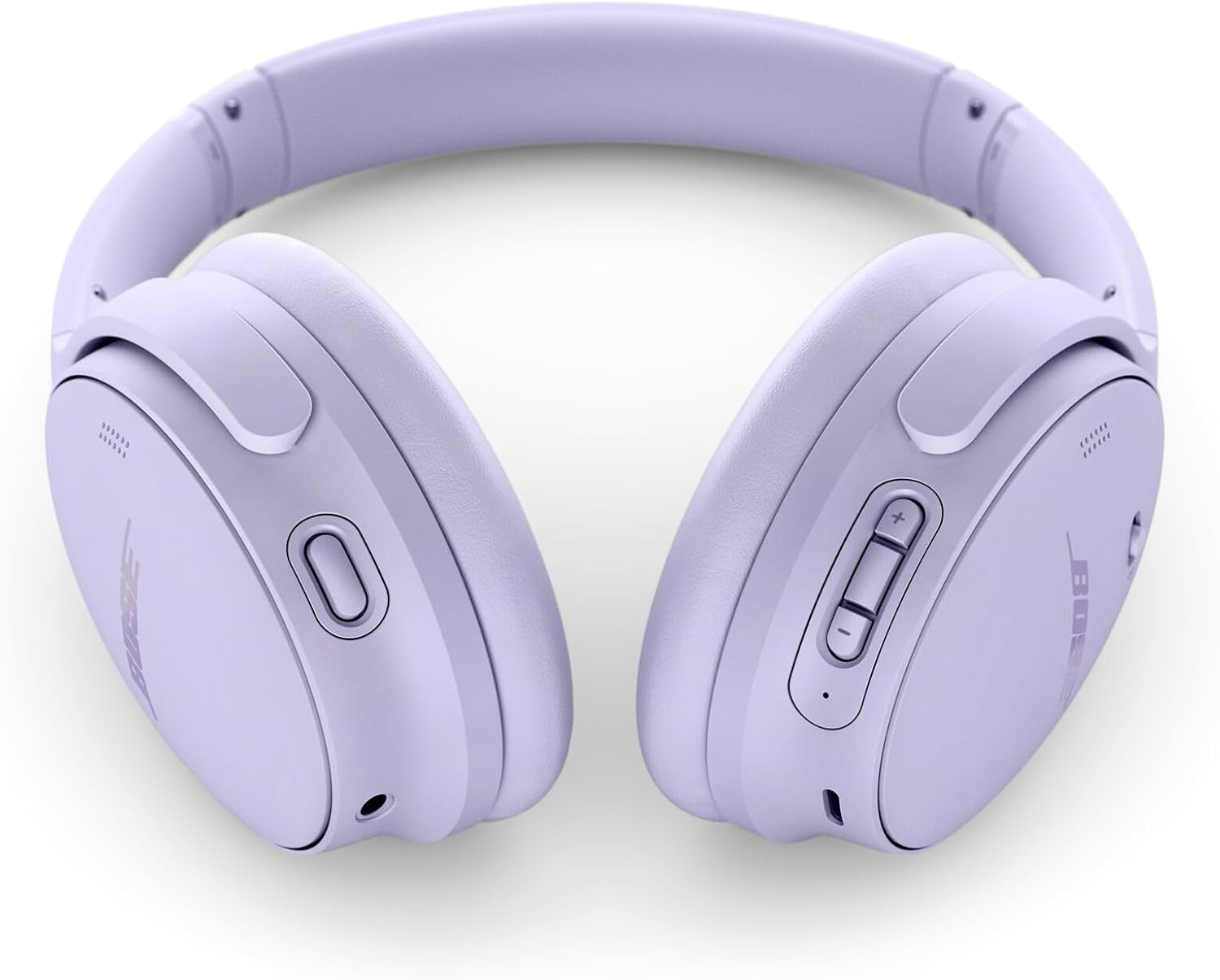 Bose QuietComfort Bluetooth Headphones, Wireless Headphones with Active Over Ear Noise Cancelling and Mic, Deep Bass, Up to 24 Hours of Playtime, Chilled Lilac - Limited Edition Color