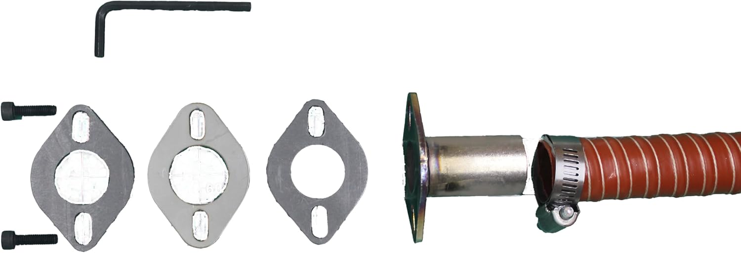 for Champion Generator w/ #90A exhaust cover plate 1' silicone tubing exhaust extension. (8)