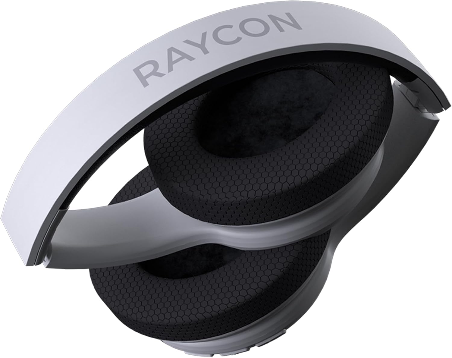 Raycon Fitness Bluetooth Headphones - Over The Ear Running Headphones, Active Noise Cancelling Wireless Headphones + Awareness Mode, Bluetooth Headset with Mic, 45 Hours of Battery Life (White)
