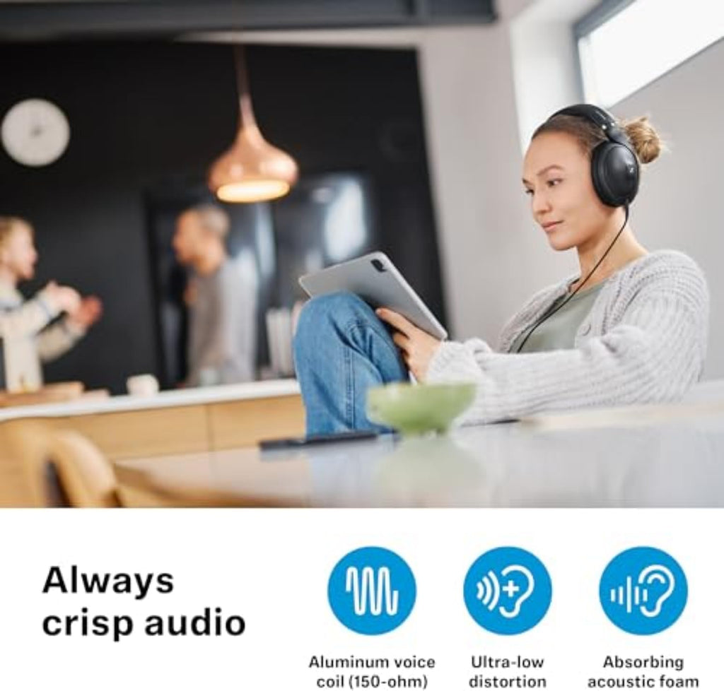 Sennheiser HD 620S Closed-Back Over-Ear Audiophile Headphones – Natural Spatial Imaging, Low Distortion, Comfortable All-Day Design, Detachable Cable – Ideal for Focused Listening, Gaming, and Desk
