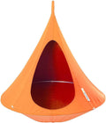 Cacoon Hanging Chair for Kids - Weight Capacity 220Lbs - Outdoor and Indoor Use - Hanging Kit Included - Aluminum Ring for Durability (Mango)