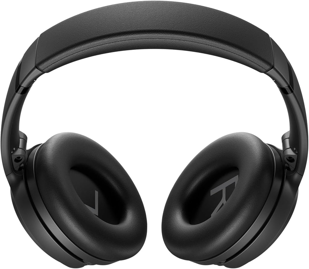 Bose QuietComfort Headphones - Wireless Bluetooth Headphones, Active Over Ear Noise Cancelling and Mic, Deep Bass Bundle + Desktop Headphone Stand + Green Extreme Dual Wall Charger (Black)
