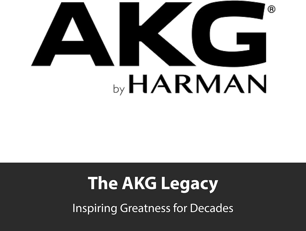 AKG K371 Closed Over-Ear Studio Folding Headphones - Black